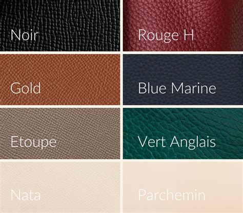 hermes havane color|hermes color chart.